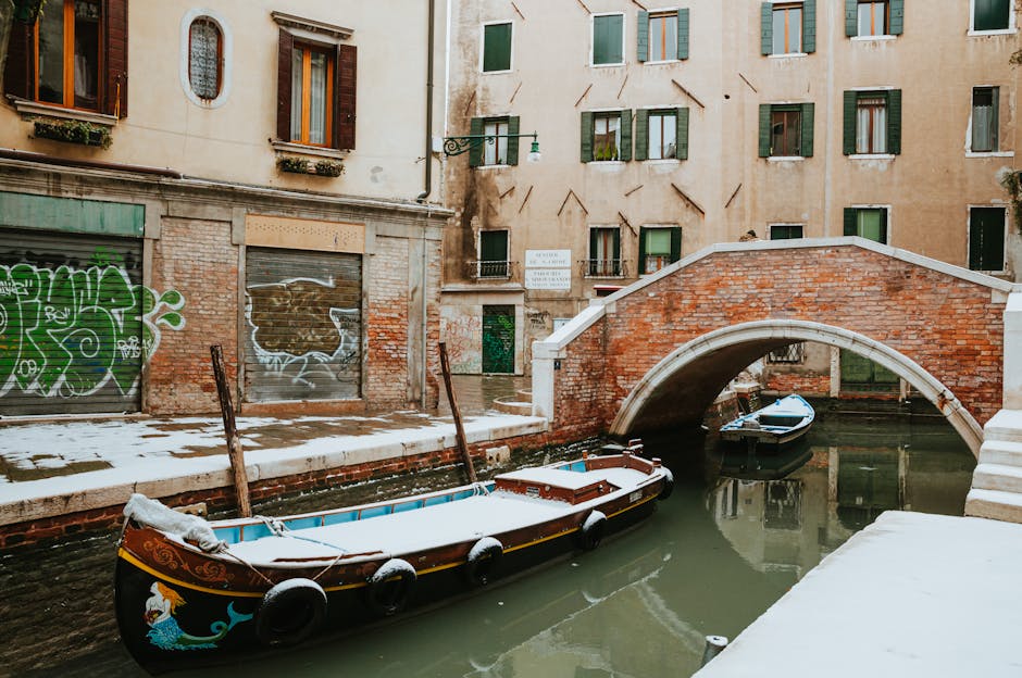 Venice canal representing smooth flow